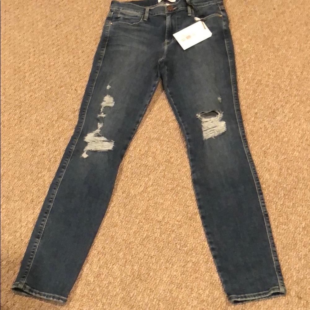 Frame le skinny denim size 28
